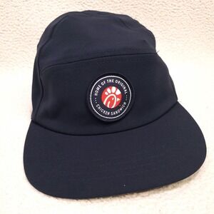 Chick-fil-A Hat One Size Navy Blue 5-Panel Logo Patch Adjustable Cap Strapback